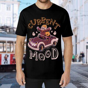 Brand New Current Mood Halloween Graphic Tee - Black